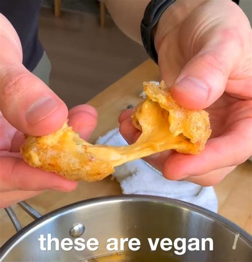 Vegan Jalapeño Cheddar Cheese Curds 🔥