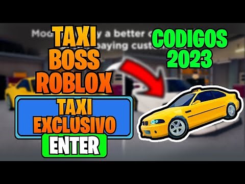 *JUNIO 2025* 🚖 ¡TODOS LOS CÓDIGOS DE TAXI BOSS ROBLOX! FUNCIONANDO Y ACTUALIZADOS AÑO NUEVO 🚖