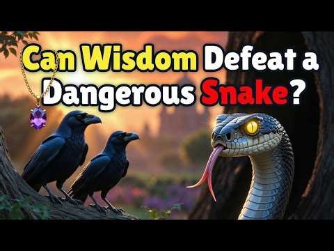 You Won't Believe How This Crow OUTSMARTS a Deadly Snake