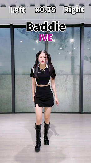 IVE - “Baddie” Dance Tutorial in Slow Motion
