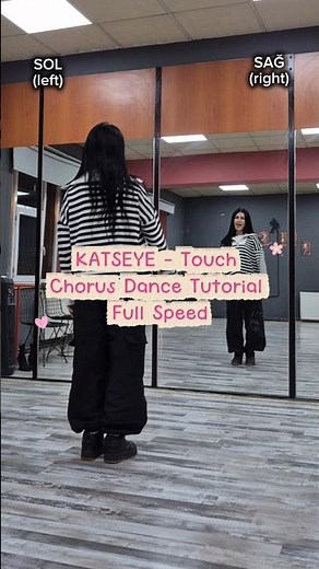 KATSEYE - Touch Dance Tutorial #katseye #touch #dance #tutorial #shorts #fyp