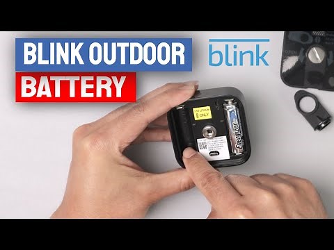 How to Change Blink Outdoor Camera Battery [ Watch Me Doing It...]