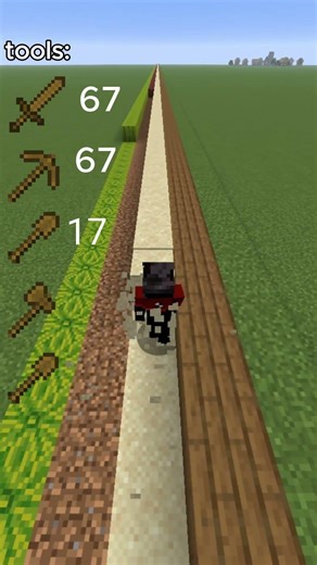 wooden tools🌱🌳#minecraft #gaming #fyp #challenge