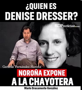 373K views · 31K reactions | Denise Dresser, la intelectual del neoliberalismo. La siempre farsante, Dresser queda retratada por Gerardo Fernández Noroña. #AMLO #Morena #Noroña #DeniseDreser #ElUniversal #Reforma #Chayoteros | Mario Bracamonte | Facebook