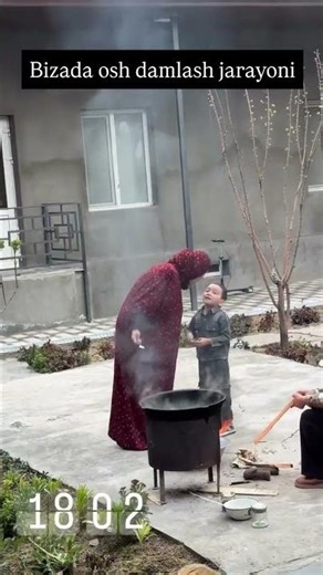 Bizda osh damlash jarayoni❤️
