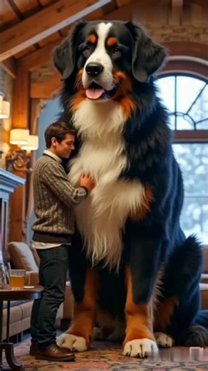 Tiny Owner, Giant Heart: A Dog's Pure Love 🐾❤️"The Big Dog and His Little Human – Unbreakable Bond"