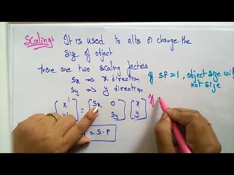 lec 21 2D scaling with example