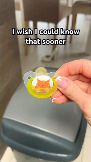 Things I wish I knew sooner! Do NOT throw away baby pacifier ❗️ you can make this DIY parenting hack