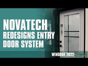 Novatech Redesigns Entry Door System