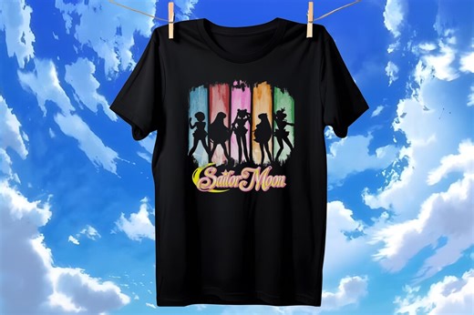 Sailor Moon Graphic Tee: 90s Retro Anime Shirt, Magical Girl Shirt - Etsy New Zealand