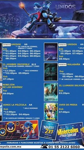 Cartelera Cinépolis: Estrenos y Horarios Este Fin de Semana