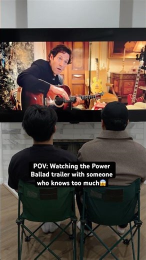 POV: Watching the Power Ballad trailer with someone who knows too much! In theaters June 5th! #ad