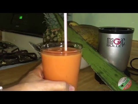 Licuado De Papaya y Sabila