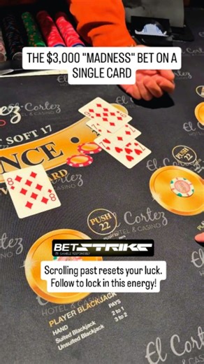 🔥 Firing $3000 at Double Down Madness." This isn't normal blackjack. In this high-risk variant, you can double down on any card, but there is a catch: you only get one card to make your hand. #Blackjack #Casino #HighStakes #MoneyMoves #BigWin #CardCounting #TableGames #DoubleDown #CasinoLife #RiskTaker | BlackJack Force