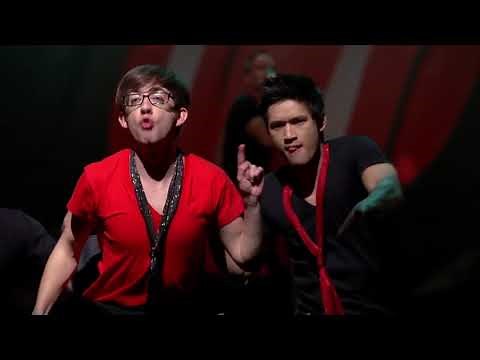 Glee - Moves Like Jagger/Jumping Jack Flash full performance HD (Official Music Video)