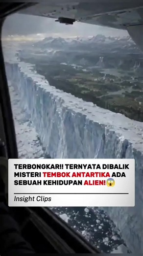 Terbongkar! Kota Tersembunyi & Alien di Balik Tembok Antartika?