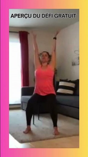 Défi Gratuit : 7 jours de Yoga sur Chaise! 🧘‍♀️🪑 #yoga
