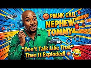 📞😡 PRANK CALL NEPHEW TOMMY | “Don’t Talk Like That” Then It Exploded! 💥
