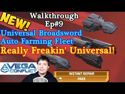 Vega Conflict New Universal Broadsword Auto Farming Tutorial *Brutal*
