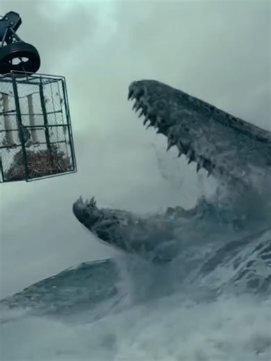 If a mosasaur suddenly appeared in the modern ocean, who would it send to the bottom of the food chain on the first day of its birth?