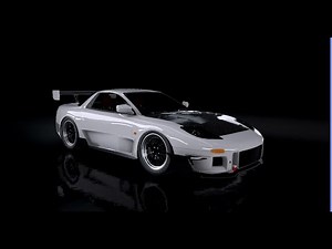 Mazda RX-7 200+mph Mod Test Drive BeamNG drive