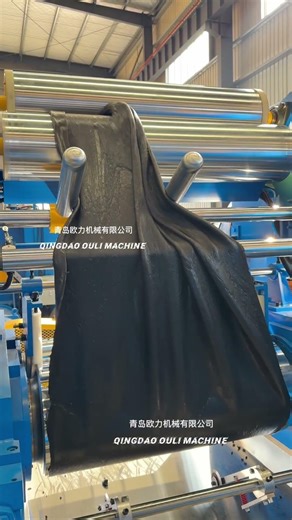 Rubber mixing mill machine with hydraulic automatic stock blender