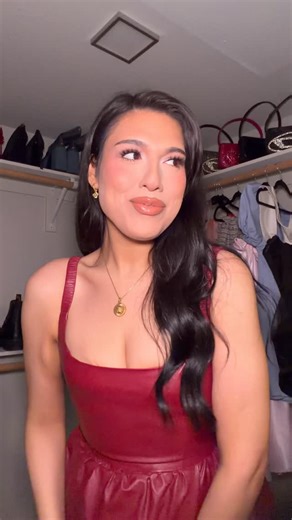 Athena on Instagram: "Are we OK with my decision or should I delete my Instagram account? Red dresses from @finesseusstudios @kayali @glossier @saltair Earrings from @sereiaofficial #reels #explore #grwm #ootd"