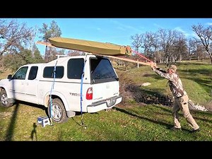 Truck Camper Kayak Loading Made Easy!
