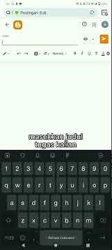 tutorial cara membuat blogger