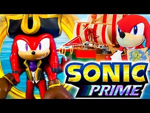 SuperSonicBlake: Knuckles Meets Captain Dread! (Sonic Prime Plush)