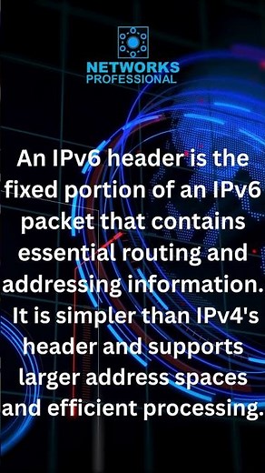 IPv6 Header Explained | Simple Networking Breakdown