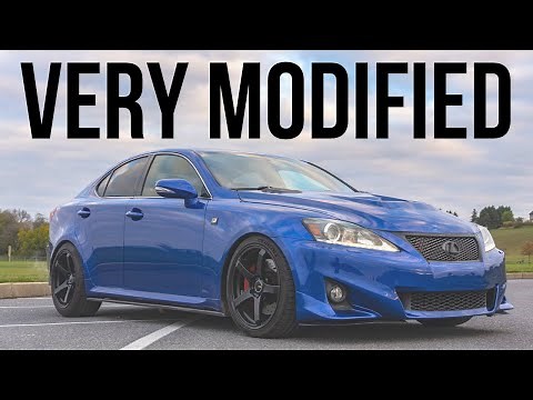Driving a Full Bolt-On 2011 Lexus IS350 F-Sport!