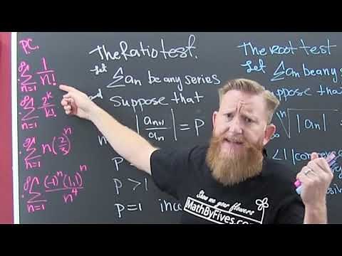The Ratio and Root Test Video Calculus 2 with a Mention of Absolute Convergence.
