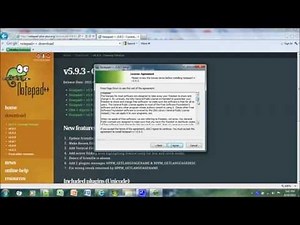 How to create a website part 1 and how to get notepad++ (in H.D.)