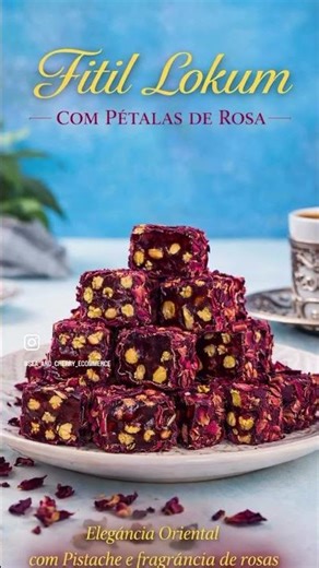 ✨ Baklava, Chocolate Godiva, Delícia Turca🍒❤️