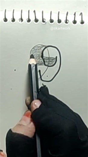 How to draw 3d number #art #shorts #viral #3d #numbers