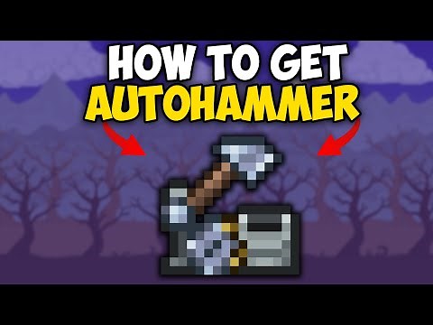 How to Get Auto hammer in Terraria 1.4.4.9 | Auto hammer terraria