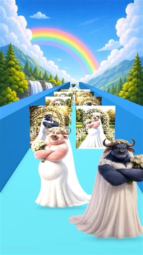 Will the groom Bogo choose the bride Bogo — muscular or chubby!