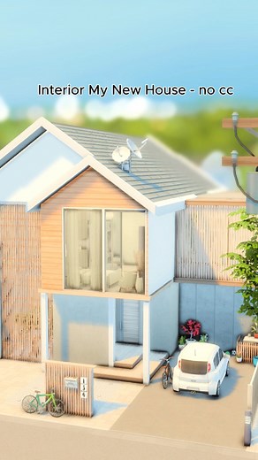 Modern House | Interior | Stop Motion |The Sims 4 💚 #TheSims4 #EAPartner #thesims4build #sims4 #sims4build #Build #stopmotion | Seenderella