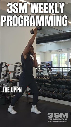 Alt Dumbbell Strike & Press✅️