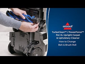 How to Change Belt & Brush Roll | TurboClean™/PowerForce™ Pet XL Upright Carpet Cleaner