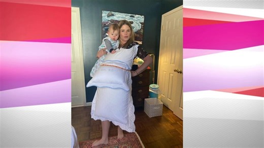 See Jenna’s hilarious attempt at viral pillow challenge — with baby Hal!