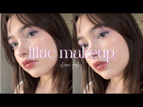 ⊹₊｡ lilac makeup 🔮 ˚₊⊹ : tutorial