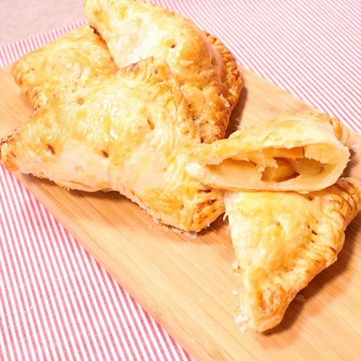 簡単サクサク三角アップルパイ 作り方・レシピ | クラシル