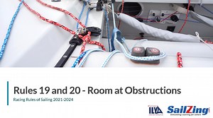 Rules 19-20 - Room at Obstructions: Racing Rules of Sailing 2021-2024