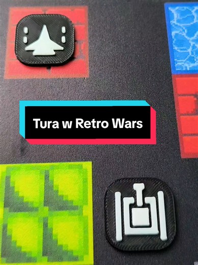 Oto jak wygląda tura w Retro Wars 😎 #gry #gryplanszowe #boardgames #retrogranie #startup