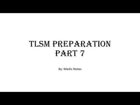 TLSM preparation part 7 - questions and answers