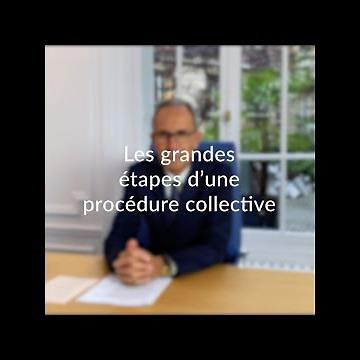 1. Les grandes étapes d’une procédure collective - Avocats PICOVSCHI