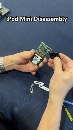 iPod Mini Disassembly #ipod #repair