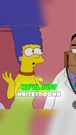 simpsons-Homer Breathes Fire at Bart